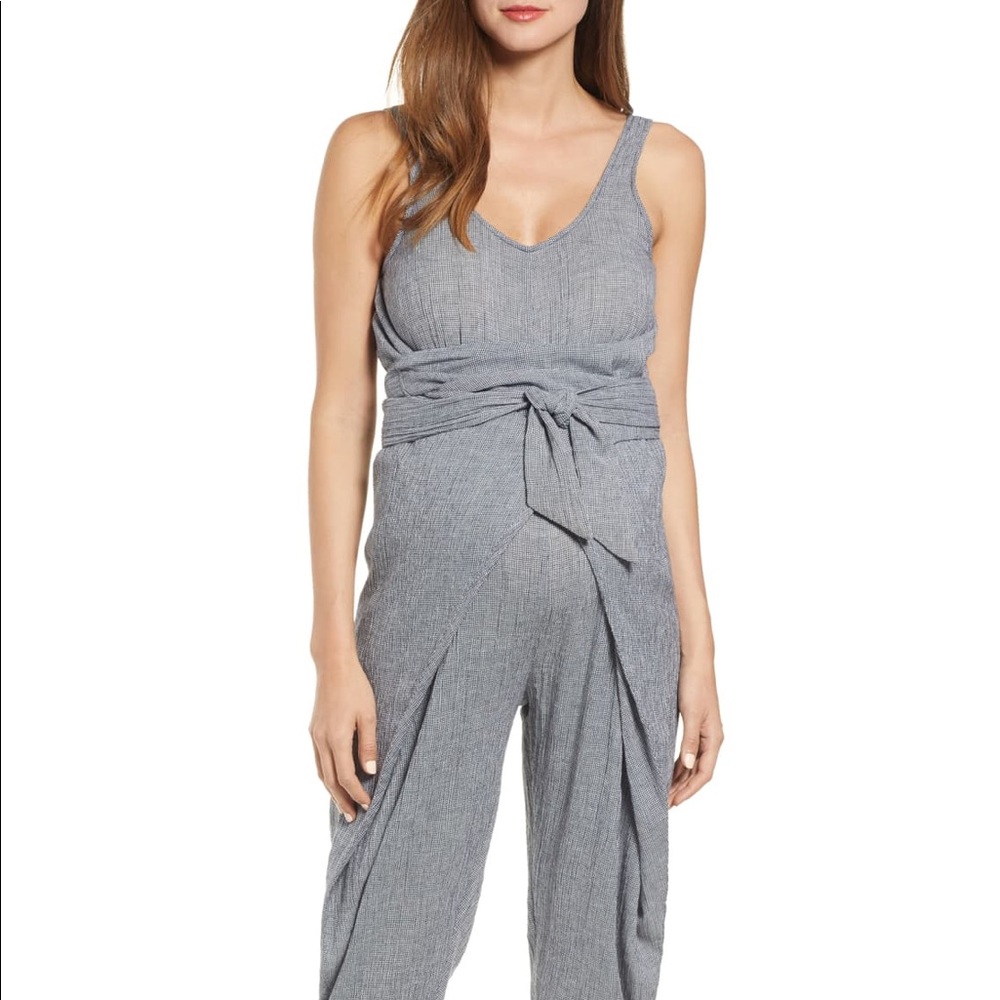 HATCH Wraparound Jumpsuit — Worn Twice —Maternity